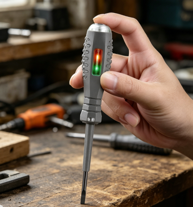 10 Voltage Tester Screwdriver Set Magnetic Tip Circuit Detection Tool - Image 1