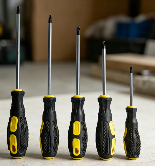 14 Magnetic Phillips Screwdriver Set Standard Repair Tool - Image 1