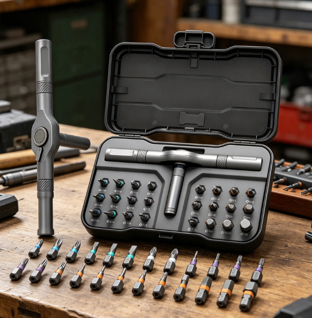 39 Detachable Magnetic Screwdriver Repair Tool Kit - Image 1