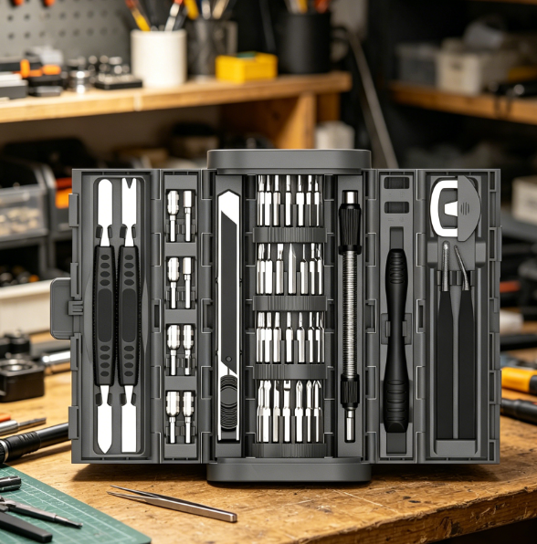 40 Magnetic Precision Screwdriver Set for Electronics Repair - Image 1